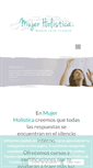 Mobile Screenshot of mujerholistica.com
